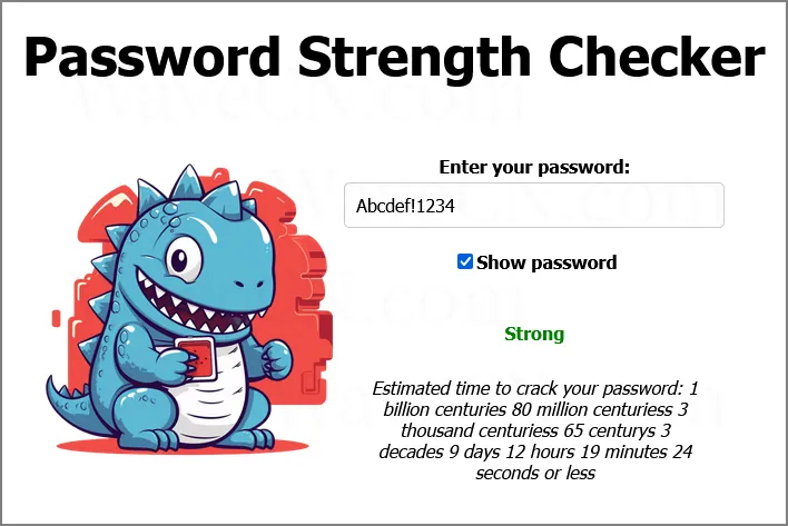 strong but weak password